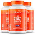 Bigens kit 3x bio zinco quelato 60 caps