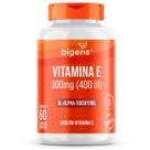 Bigens vitamina e 400ui 300mg 60 cápsulas biogens