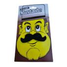 Bigode Falso Postiço Colante Preto Mustache Fantasia