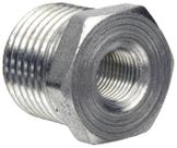 Bigorna de encaixe de tubulação de aço 8700130605 Bucha hexagonal 3/4 x1/4" galvanizada