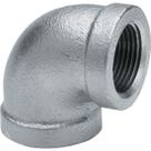 Bigorna de encaixe de tubulação de mangueira 3/4 polegadas FPT x 1/2 polegadas FPT Cotovelo