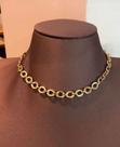 Bijuteria Chocker Feminino dourado