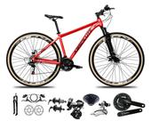 Bike aro 29, com quadro Absolute Nero 5, nova na caixa a pronta entrega, produto com ótima qualidade e acabamento, possui 24 marchas com sistema de al