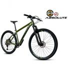 Bike Aro 29 Nero 5 Peças Inteira Absolute 12v Hollowtech Freio Hidráulico K7 11-52 Garfo Trava Guidão - Oliva