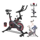Bike Bicicleta Ergométrica Spinning Profissional 150KG Academia com Painel Digital com Brinde Bike Bicicleta Ergométrica Spinning Profissional 150KG Academia com Painel Digital com Brinde