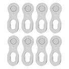 Bike Chain Link de aço de 12 velocidades, 4 pares de acessórios de ciclismo Keenso