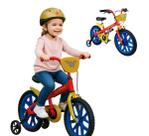 Bike Infantil Da Mulher Maravilha Aro 16 Com Rodinhas Super Heróis Crianças Cor Vermelho Bike Infantil Da Mulher Maravilha Aro 16 Com Rodinhas Super Heróis Crianças Cor Vermelho