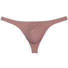 Bikini Thong Underwear Jaxu, de segunda pele, adequada para homens, rosa, GG