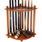Bilhar Pool Stick Holder GSE Games & Sports Expert Oak