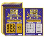 Bilhetes de loteria para raspar WINGKIND Gold Luck Pregnancy Bilhetes de loteria para raspar WINGKIND Gold Luck Pregnancy