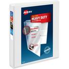 Binder Avery Heavy-Duty View 3 Anel de 1,4 cm e 250 folhas, branco