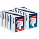 Binder Avery Heavy-Duty View 3 Anel de 1,4 cm e 250 folhas, branco