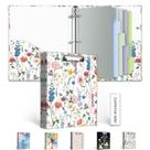Binder BVSSX A5 de 3 anéis de 1 polegada com prancheta e divisórias de 5 abas