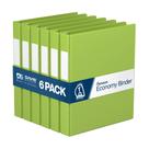 Binder Davis Group Premium Economy 2,54 cm, 3 anéis, verde limão