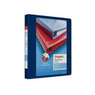 Binder Staples 82700 Heavy Duty, 3 anéis, 1 polegada, azul