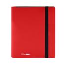 Binder Ultra Pro de 4 bolsos Eclipse Pro Binder vermelho maçã Binder Ultra Pro de 4 bolsos Eclipse Pro Binder vermelho maçã