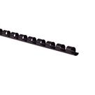 Binding Spines GBC CombBind 1,27 cm de diâmetro 90 folhas pretas Binding Spines GBC CombBind 1,27 cm de diâmetro 90 folhas pretas