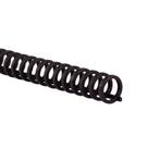 Binding Spines GBC ProClick 1/2", capacidade de 85 folhas, preto x25
