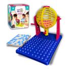 Bingo 48 Cartela 90 Bolinhas Jogo Com Globo Giratório Brinquedo Infantil Novo Diversão Confraternização