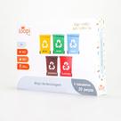 Bingo da Reciclagem Jogo Educativo 5 Tabuleiros 20 Peças - Loopi Toys