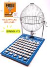 Bingo N3 Completo Cromado c/ 100 Cartelas