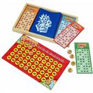 Bingo na caixa de madeira lindo!