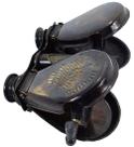 Binocular Dobrável de Latão Parijat - Colecionável com Estojo de Presente Binocular Dobrável de Latão Parijat - Colecionável com Estojo de Presente