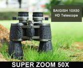 Binóculo Russo Militar Super zoom 50x BAK4 potência 50x10 Binóculo Russo Militar Super zoom 50x BAK4 potência 50x10