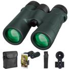 Binóculos Celticbird 10x42 HD à Prova D'Água com Suporte para Smartphone