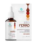 Bio Ferro Gotas 30ml Central Nutrition Bisclicinato Ferroso Sem Sabor