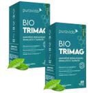 Bio TriMag Magnésio Bisglicinato,Dimalato,Taurato 60 Cápsulas Diversas Quantidades Puravida