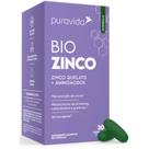 Bio Zinco - Zinco Quelato + Aminoácidos - 30 Capsulas - Pura Vida