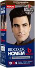 Biocolor Homem Cobertura Total Tonalizante de Cabelo-Castanho Medio
