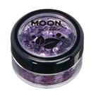 Biodegradável Eco Chunky Glitter Moon Glitter 3g de lavanda
