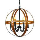 Biolucci Pendente Lf92143 P/6 Lamp E14 Madeira