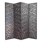 Biombo 4 Folhas 172X180cm Mdf Modelo 25 Rustico Vazado