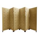 Biombo DIVISOR AMBIENTE RAMO 06 Folhas C/ 12 RODÍZIOS