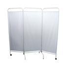 Biombo Hospitalar Triplo Esmaltado Lona Plástica 180x200cm Biombo Hospitalar Triplo Esmaltado Lona Plástica 180x200cm