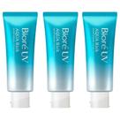 Bioré Uv Aqua Rich Watery Essence Kit com Três Protetores Solares FPS50