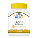 Biotina 10.000 mcg - 120 Comprimidos - Suplemento XXI