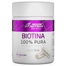 Biotina 100% Pura 60 Cápsulas - Body Action