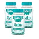 Biotina 30mcg 60 cápsulas de 400mg CHAMEL 3 Frascos