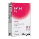 Biotina Dose Máxima - 60 Cápsulas - Katiguá