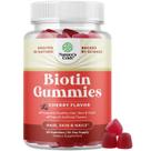 Biotina Gummies Natures Craft Hair Growth Vitaminas 5000mcg