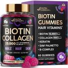 Biotina Gummies NUTRAHARMONY Suporta o crescimento capilar 10000mcg Biotina Gummies NUTRAHARMONY Suporta o crescimento capilar 10000mcg