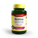 Biotina Vitamina B7 Cabelos Pele E Unhas 60 Cáps Maxinutri