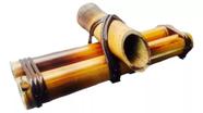 Biqueira De Bambu Natural Para Fontes De Agua 20cm Oferta
