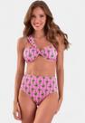 Biquíni Areia Branca Baly Hot Pant Coqueiro Rosa