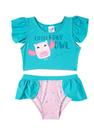 Biquíni Bebê Cropped com Manga Babadinhos Tip Top 5121