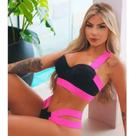 Biquini BM Neon Com Rosa Blogueira Lançamento blogueira Biquini BM Neon Com Rosa Blogueira Lançamento blogueira